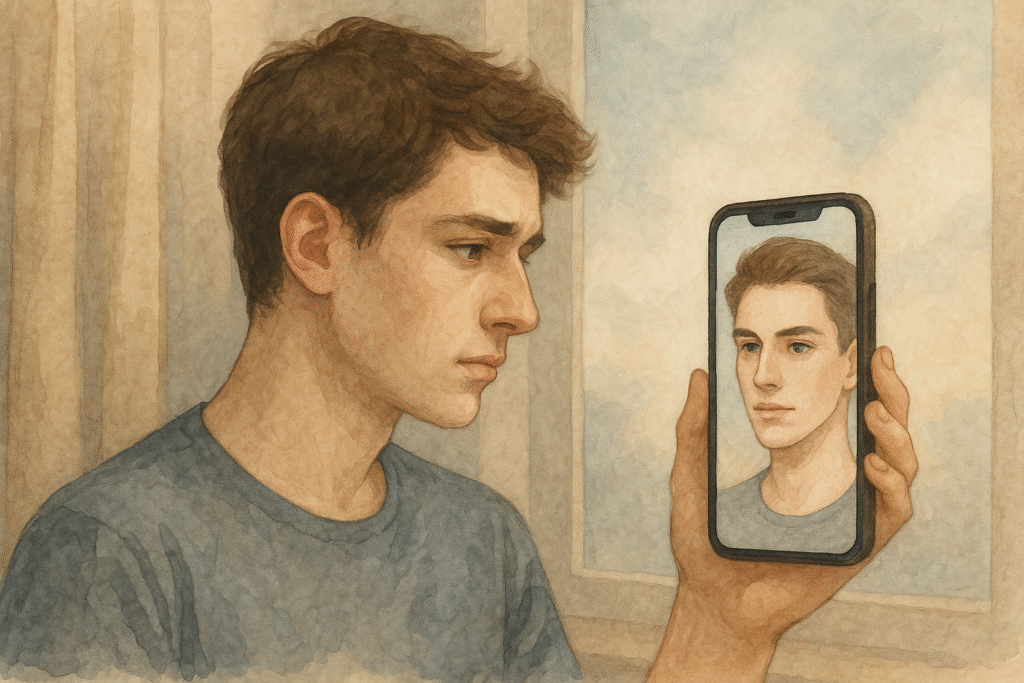 Embracing a natural face beyond AI beauty standards