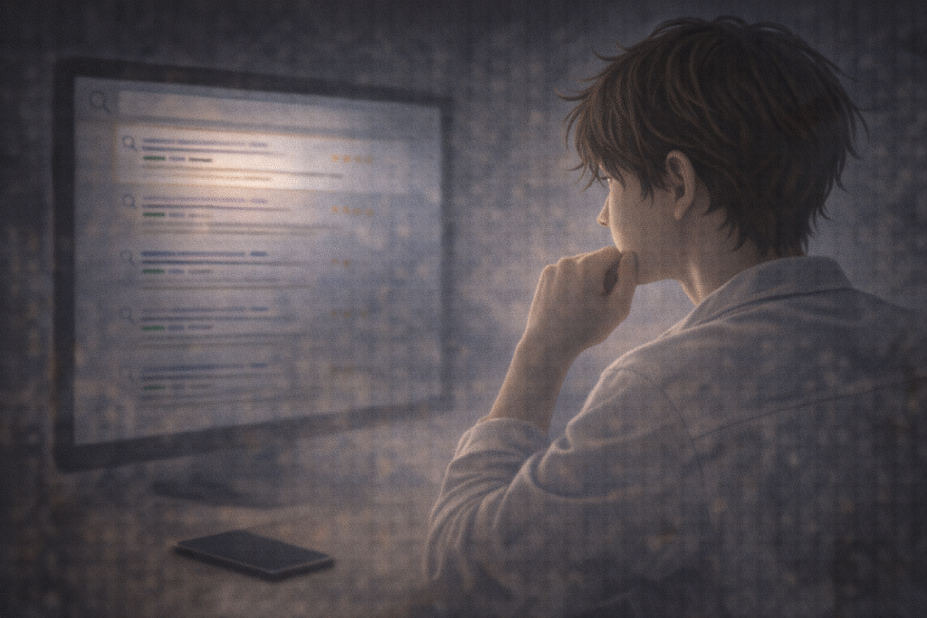 Critical awareness of algorithmic influence