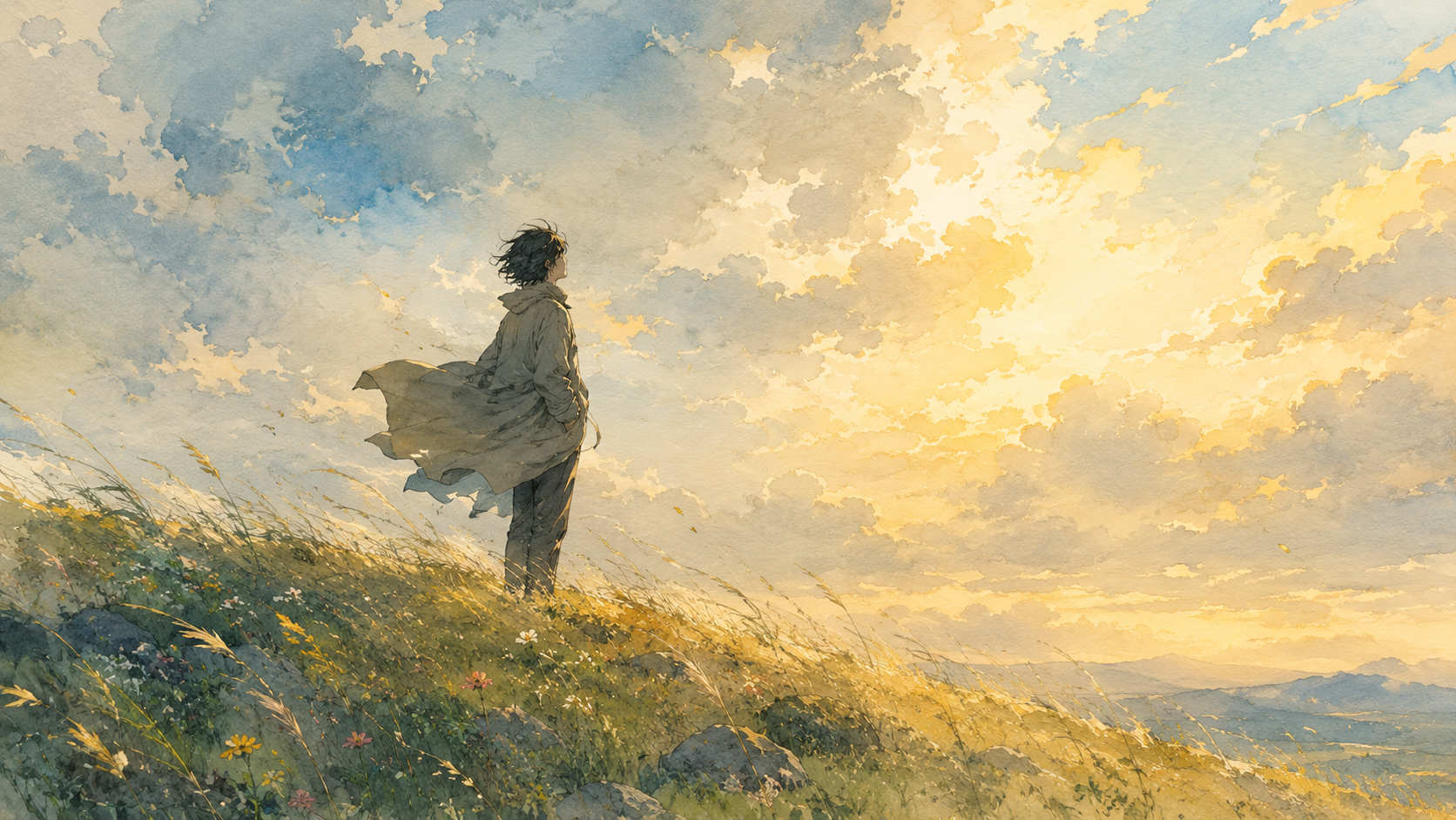 Leaning Into the Wind – Standing with Invisible Forces