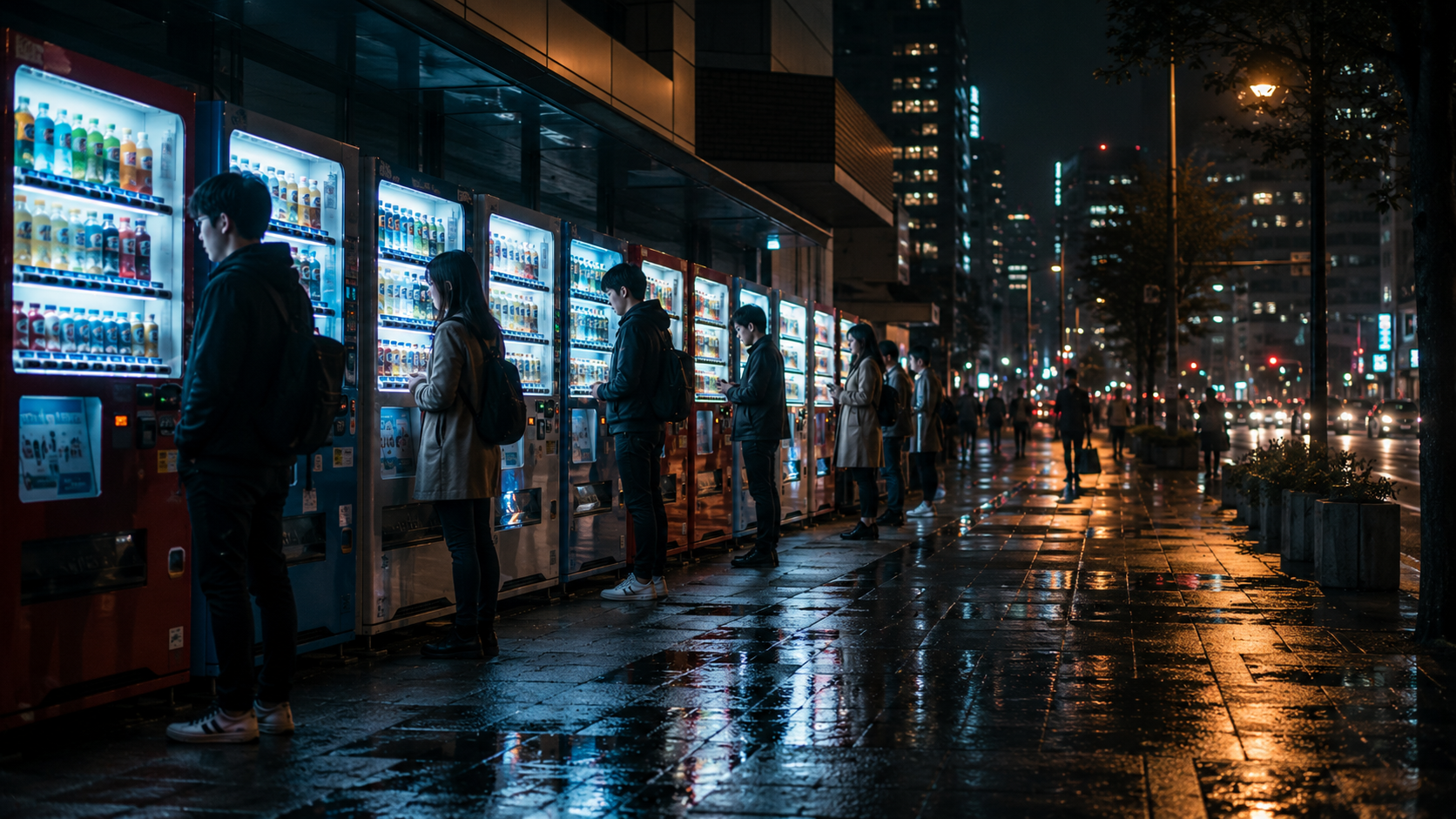 The Social History of Vending Machines