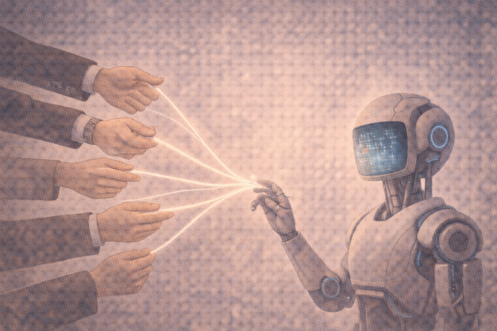 Human responsibility behind AI ethical decisions