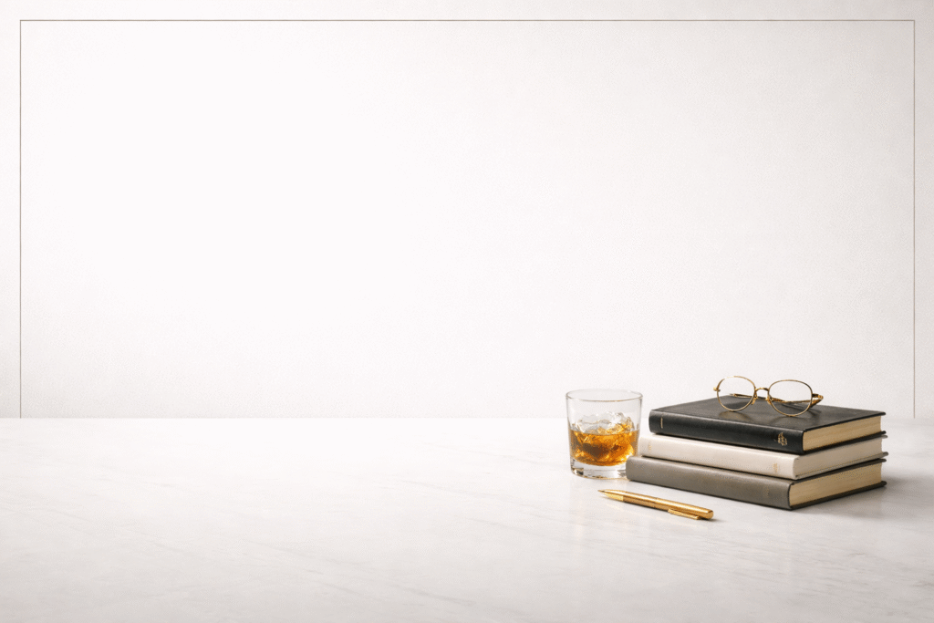 White space used as a symbol of authority and power