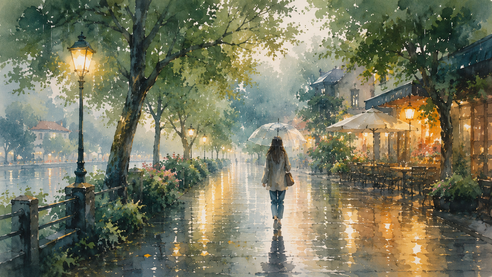 A Rainy Afternoon – Learning Calm When the Heart Grows Wet