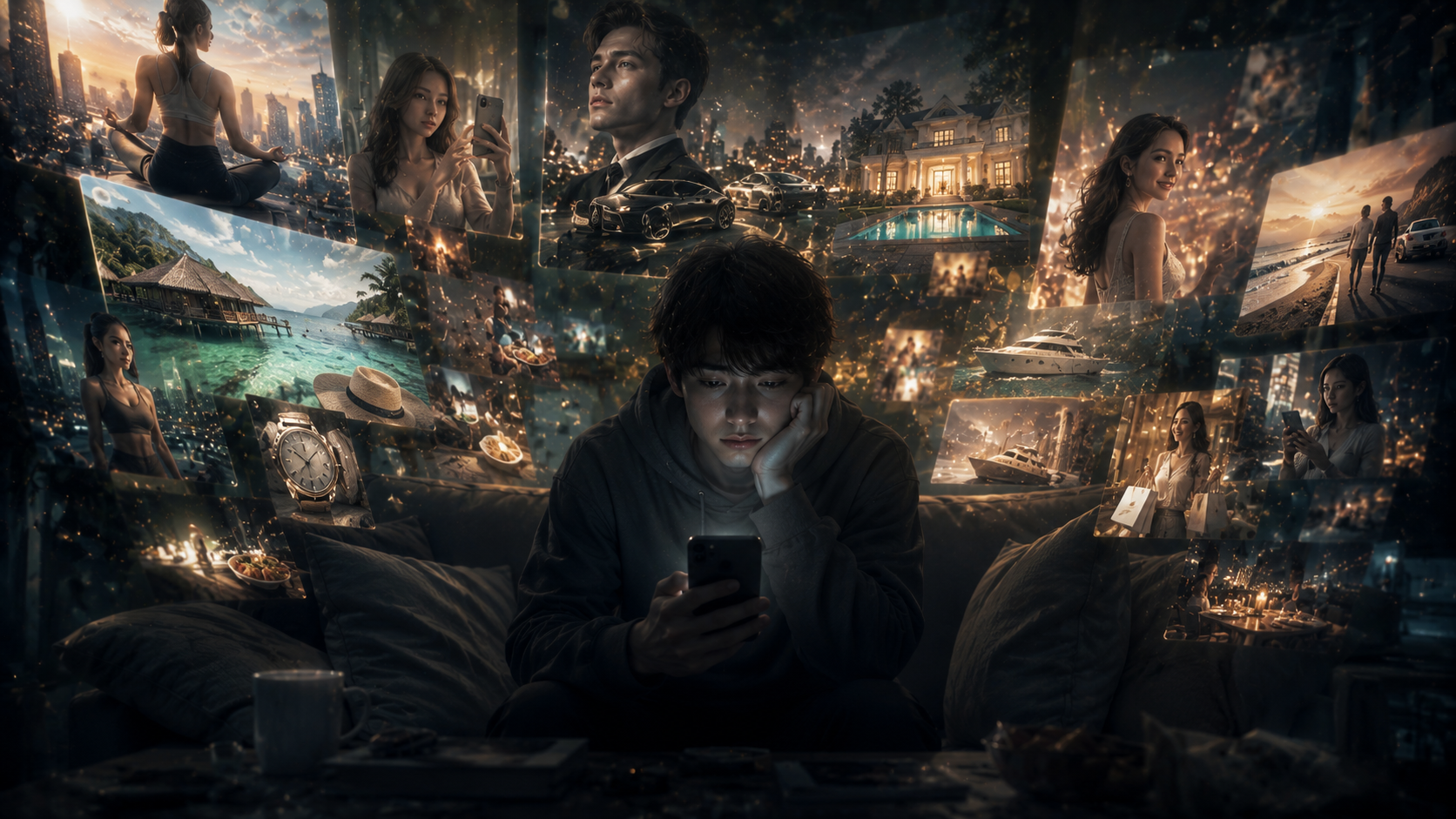 How Social Media Amplifies Feelings of Lack and Comparison