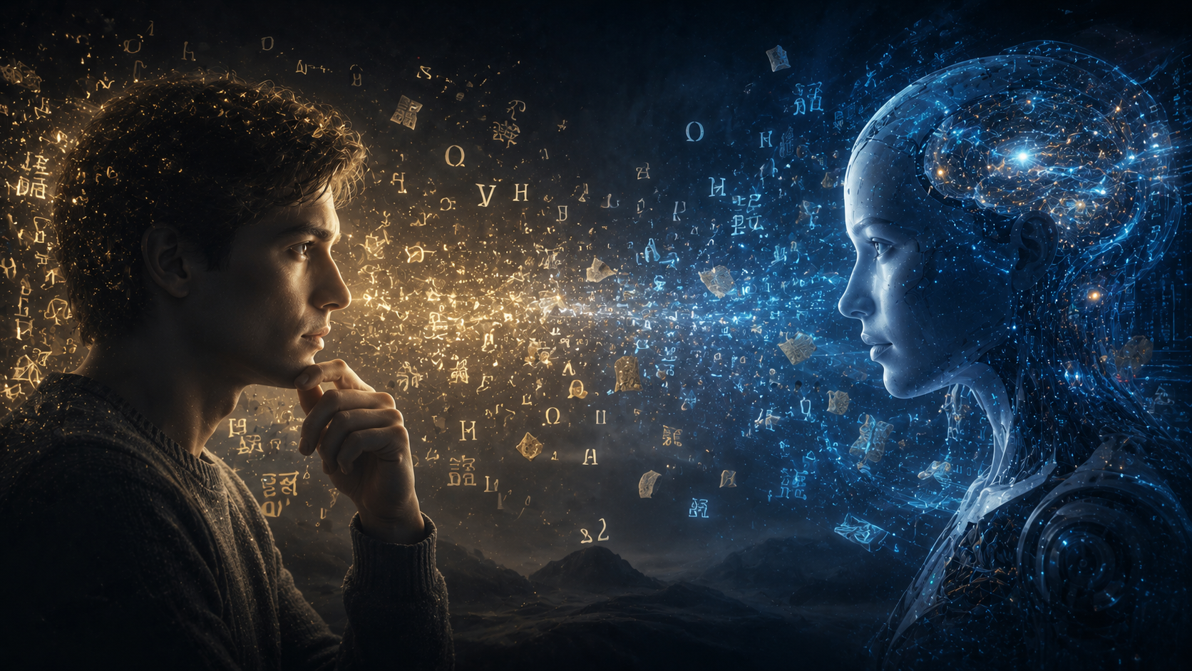 human language and artificial intelligence consciousness