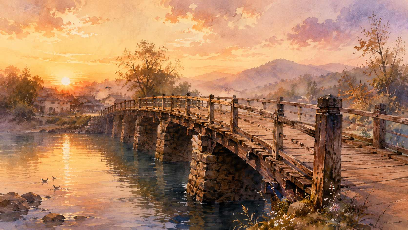 An Old Bridge – Stories Left by Those Who Crossed