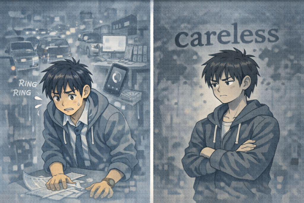 Situational versus personal attribution bias