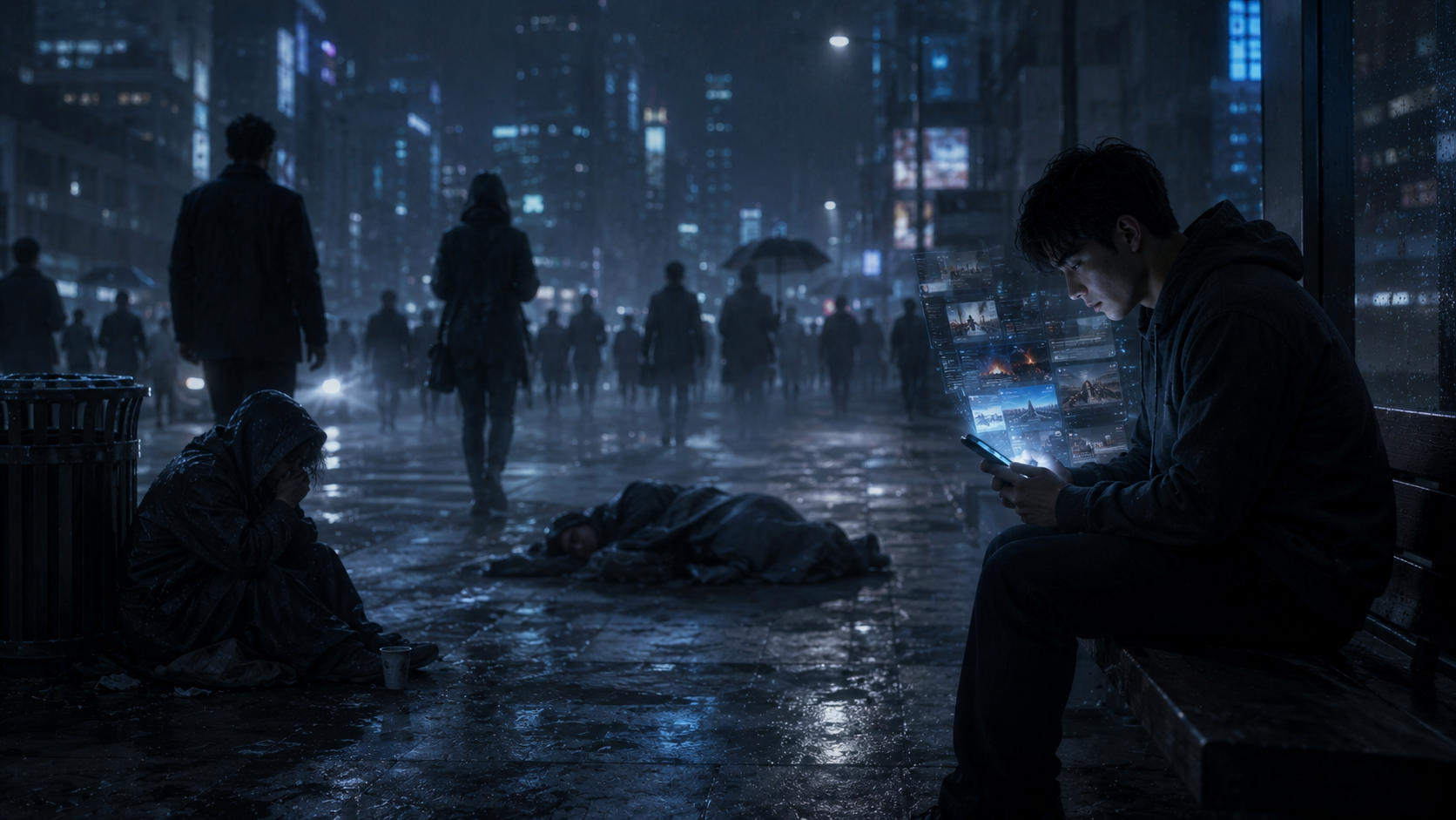 Why Do We So Easily Turn Away from Others’ Suffering?