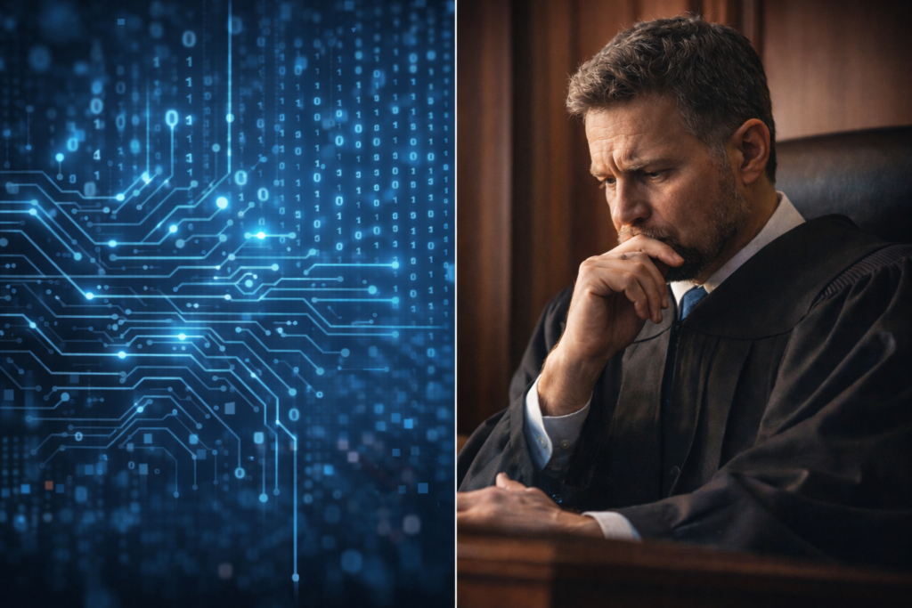 algorithm versus human legal judgment