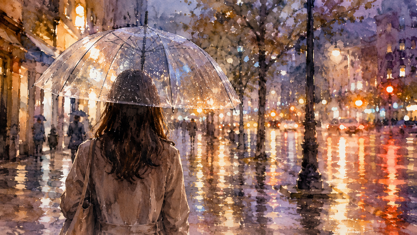 The Transparent Umbrella – Sheltered, Yet Still Connected to the World