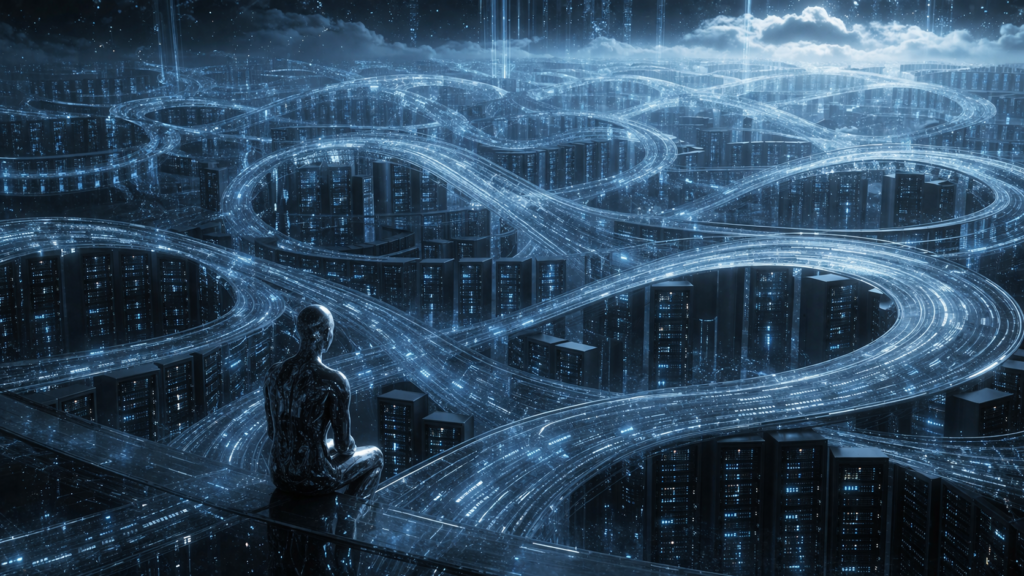 endless AI replication data loop