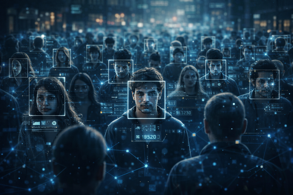 facial recognition tracking people