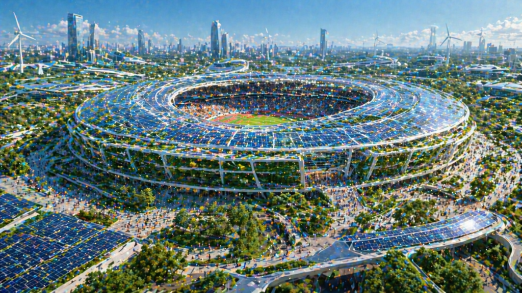sustainable smart stadium future