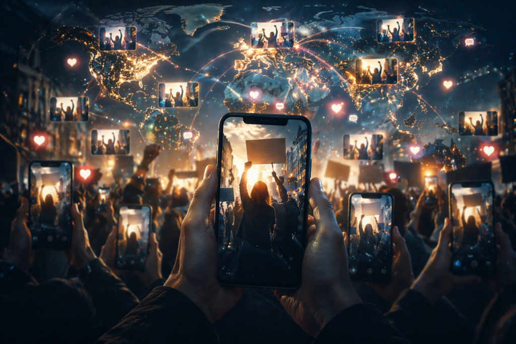 human rights issue spreading online