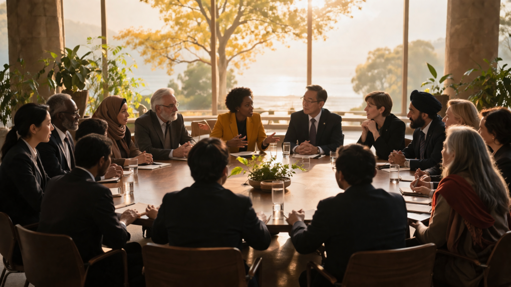 people negotiating across differences