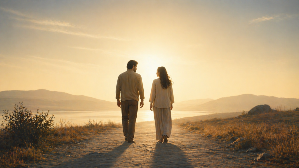 relationship growth and understanding scene
