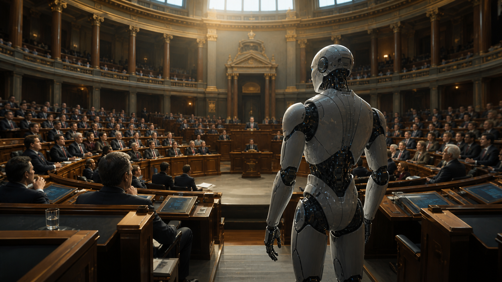 AI in political chamber