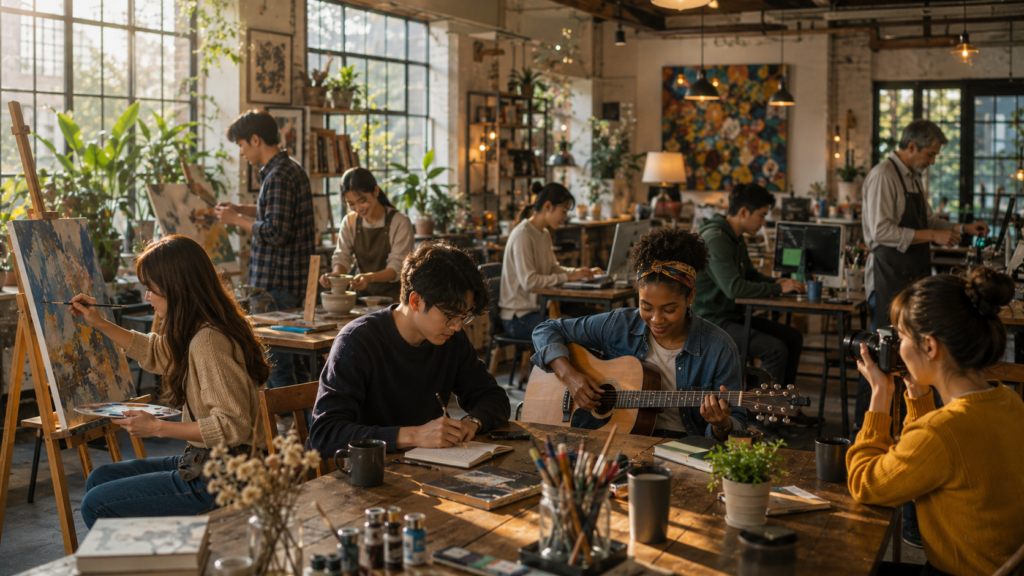 balance between hobbies and professionalism