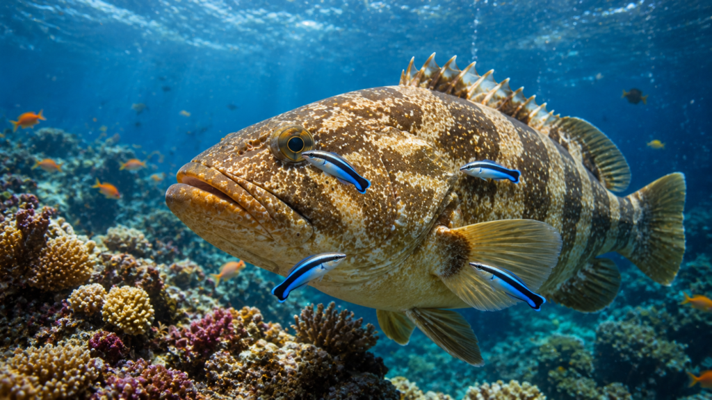 cooperative behavior between fish