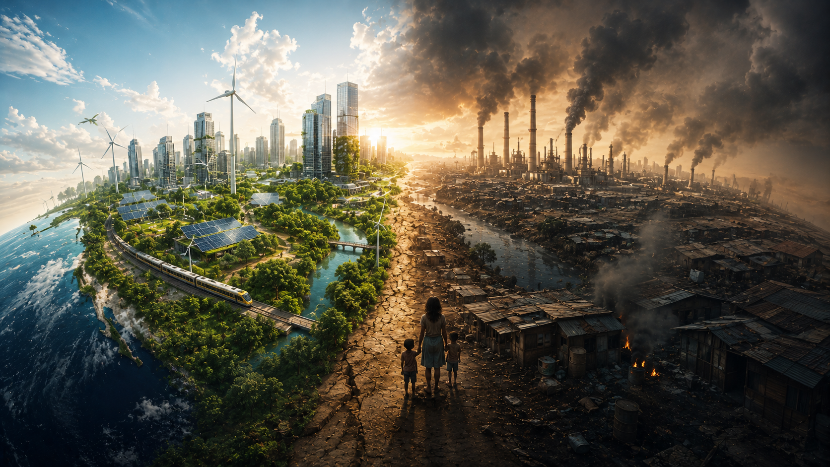 global inequality in climate transition