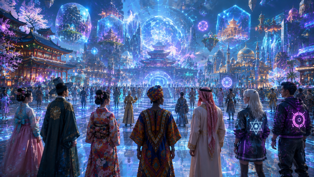 diverse cultural identities inside metaverse