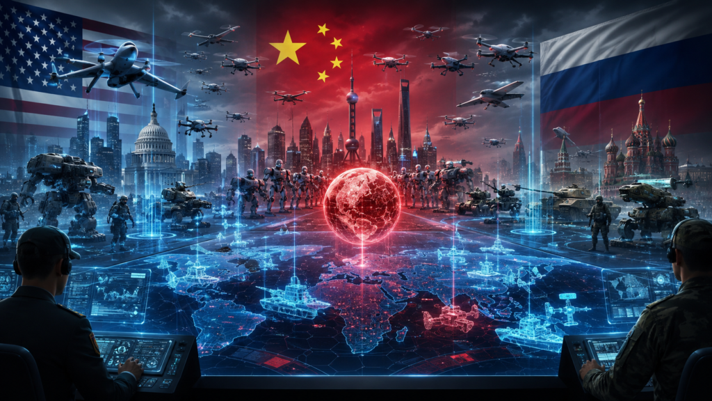 global competition in military AI technology