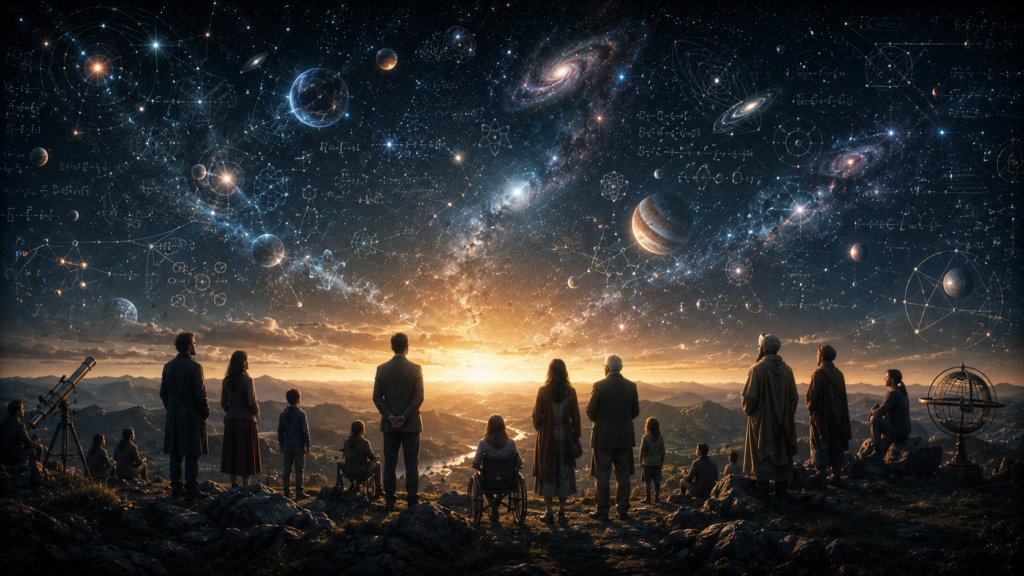 humanity searching for scientific truth