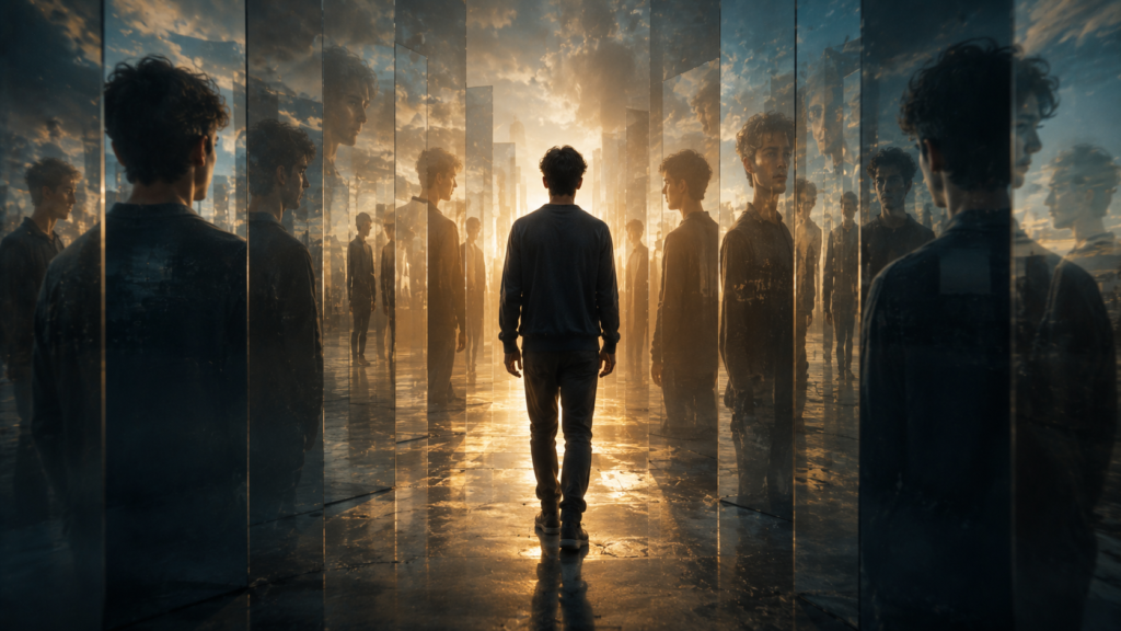 identity forming between self and others
