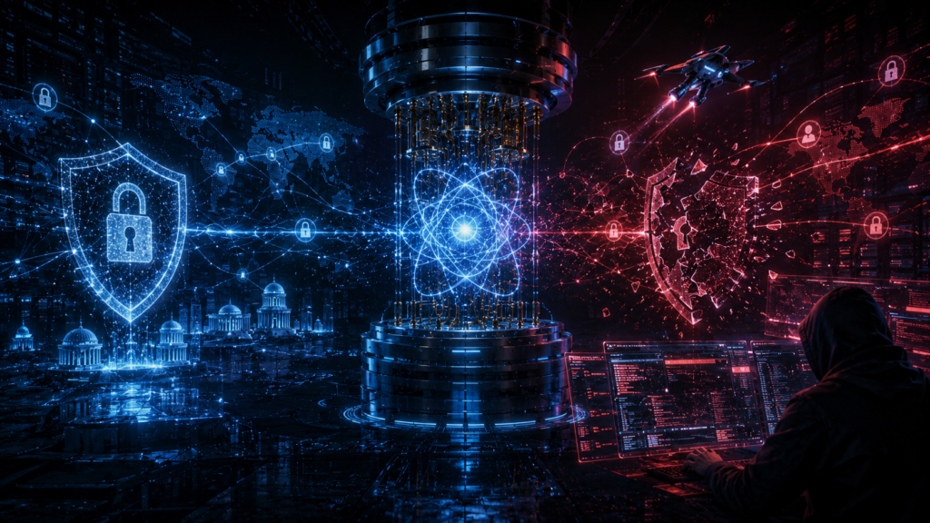 quantum computing and cybersecurity conflict