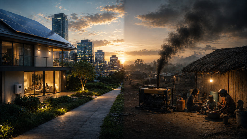 unequal access to green technology