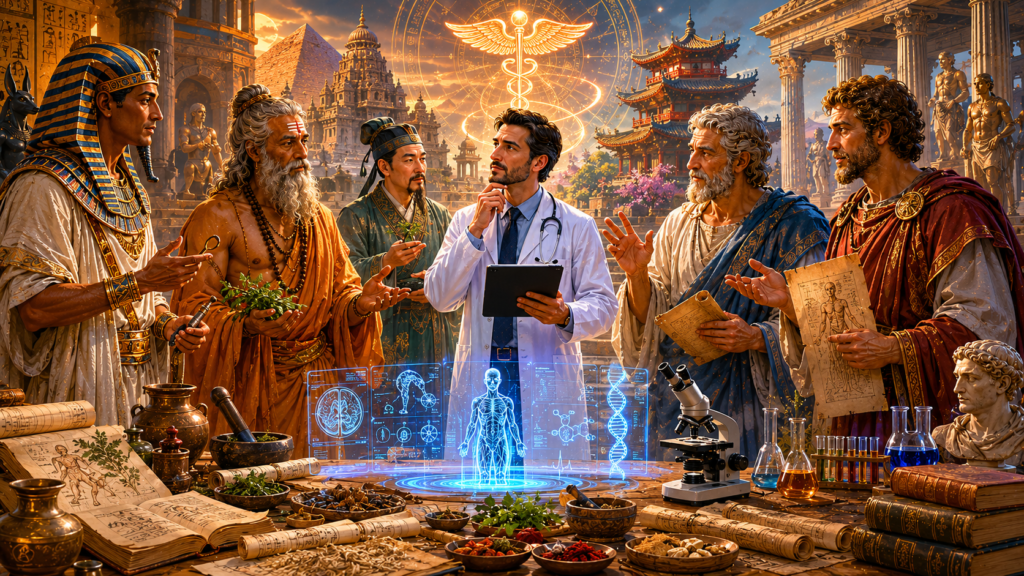 the connection between ancient medicine and modern healthcare