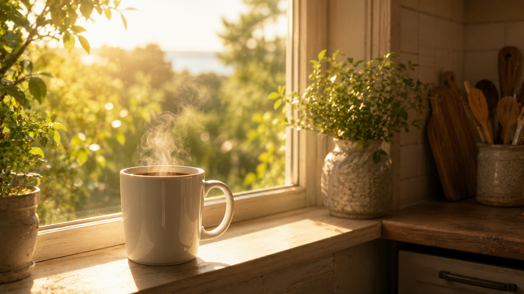 A White Mug — The Peace Found in Familiar Things