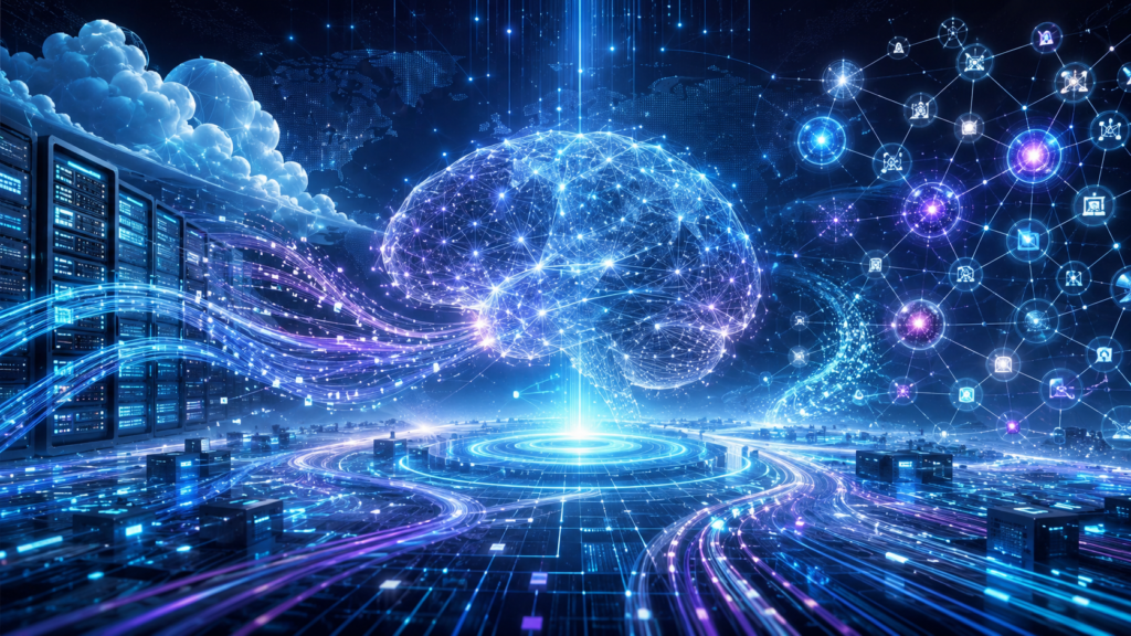 artificial intelligence learning through neural networks and data
