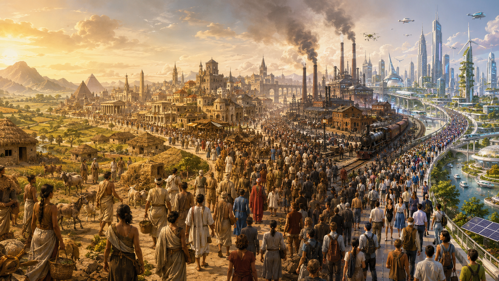 population growth and demographic change shaping the course of human history