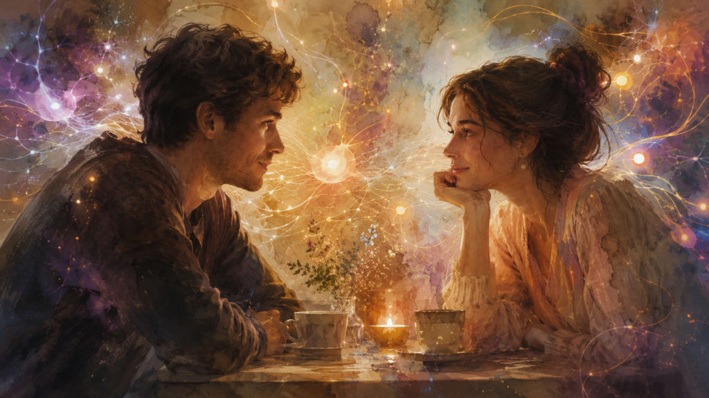 biological processes involved in romantic attraction and human bonding