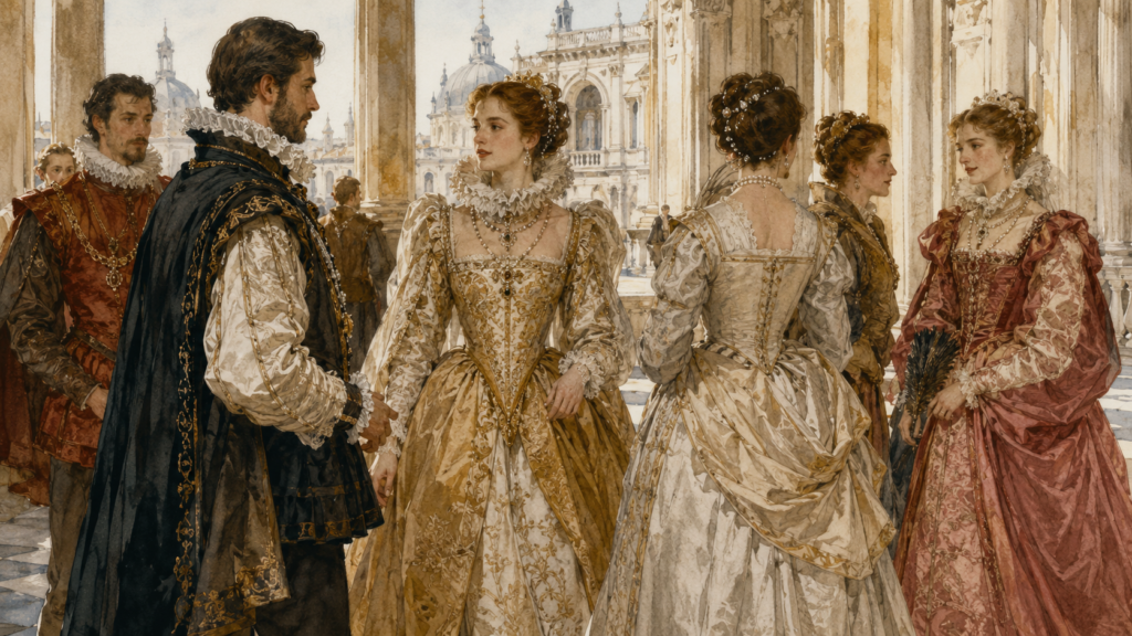 historical fashion expressing beauty social status and power