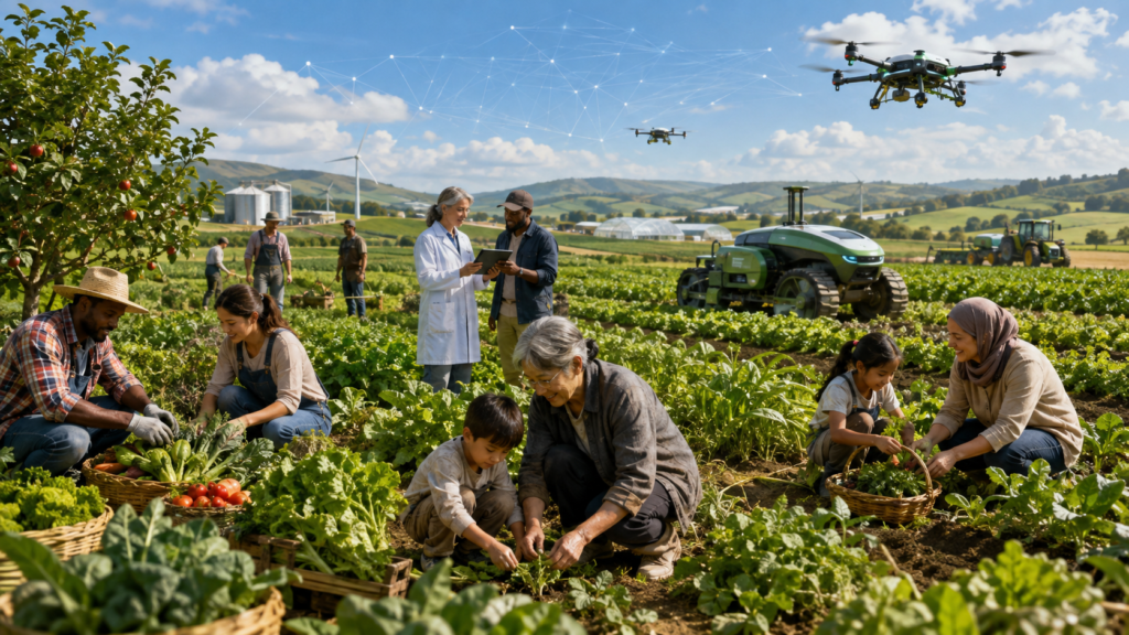 sustainable agriculture and global food security in the future