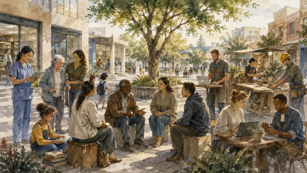 debate between social protection and individual economic freedom in a welfare state
