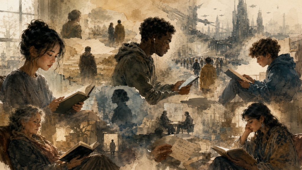 contemporary fiction using multiple perspectives experimental forms and imagined worlds