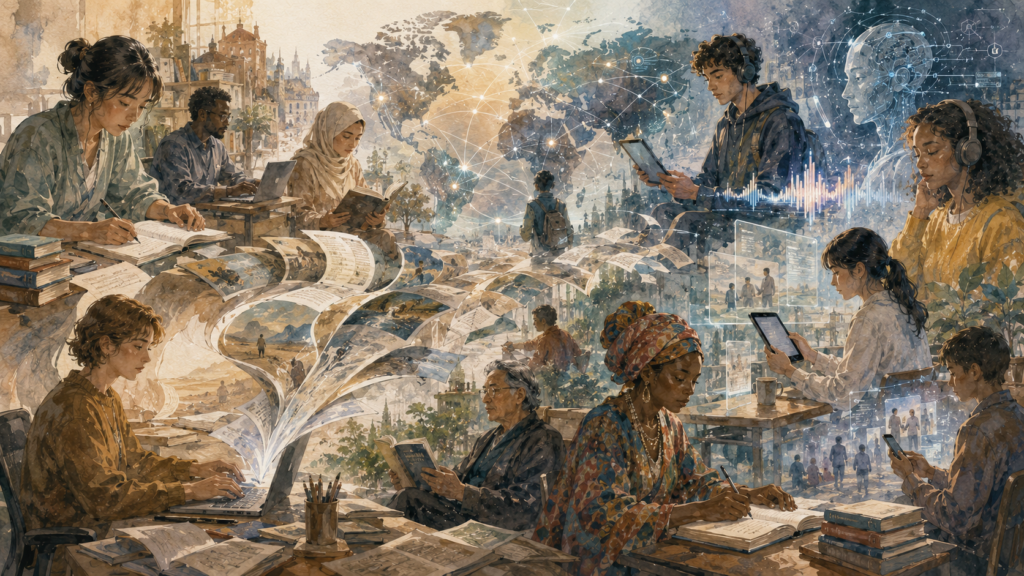 literature connecting readers across languages cultures and digital technology