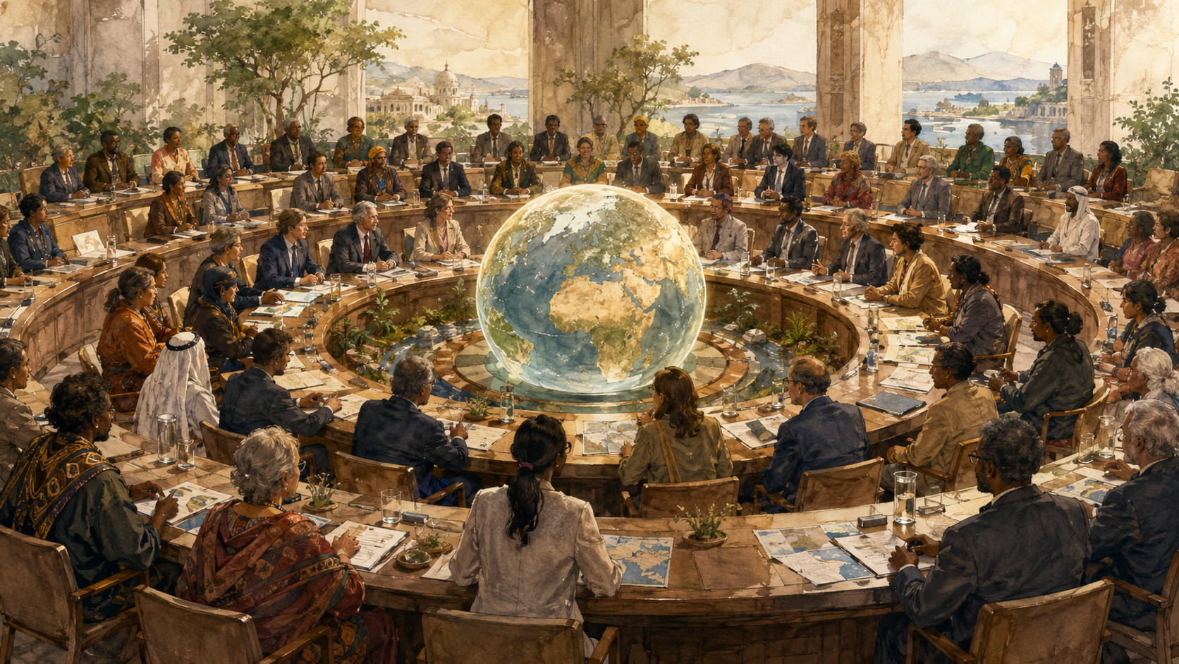 global representatives balancing international cooperation and national sovereignty